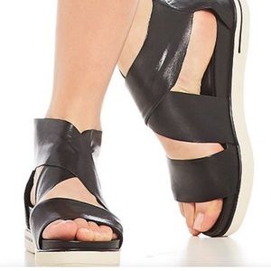 Size 7 Leather sport sandals with original box